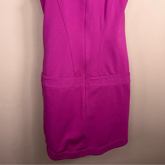 Size 2 Trina Turk Fuchsia Pink Dress Sleeveless Lined Zip Closure - Picture 9 of 11